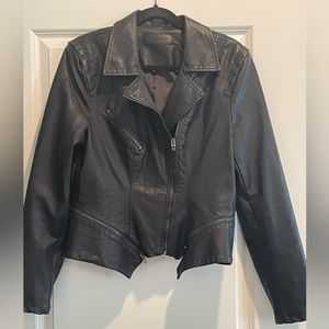 Faux Leather Jacket
